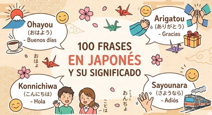 100 palabras en japonés y su significado