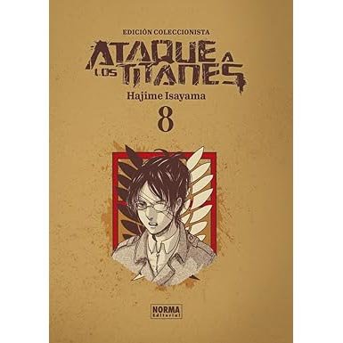 Shingeki no kyojin manga 8